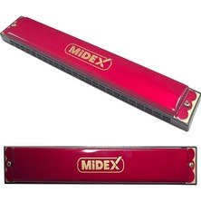 HN-24RD Kırmızı 24 Delikli Mızıka