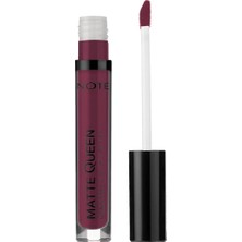 Note Matte Queen Lipstick 18 Lead The Heart Kalıcı Likit Ruj, Mor