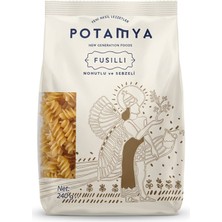 Potamya Nohutlu ve Sebzeli Fusilli 240 gr | Vegan, Protein ve Lif Kaynağı Makarna