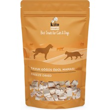 Freeze Dried Tavuk Göğüs Kedi Ödül MAMASI%100 Doğal, Glutensiz 30 Gr( Treat)