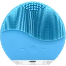 Şarj Edilebilir Yüz Temizleme Cihazı ve Masaj Aleti Mavi