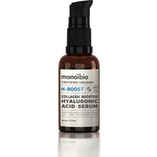 H-Boost Cosmos Organik Sertifikalı Hyalüronik Asit Serumu – Kolajen Destekleyici Yaşlanma Karşıtı Se