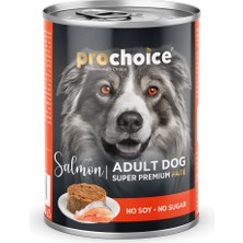 Prochoice Yetişkin Köpekler Için, Somon Balıklı ve Pirinçli Ezme, 400 G x 12 Adet