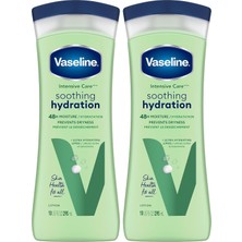 Vaseline Vazelin Yoğun Bakım Aloe Yassı Vücut Losyonu, 400ML
