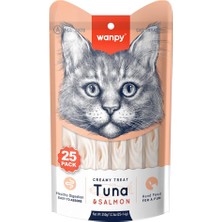 Ton Balığı ve Somonlu Sıvı Kedi Ödülü 25X14 gr