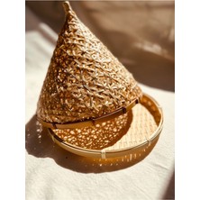 Feyza Design Doğal Bambu Saklama Kabı, Şık ve Dayanıklı Tasarım, Çok Amaçlı Kullanım