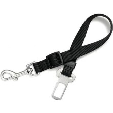 Evcil Hayvan Araç Emniyet Kemeri Kedi Köpek Araba Oto Tasması Oto Aksesuarları (Siyah)