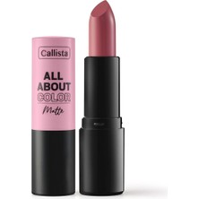 All About Color Matte Lipstick Mat Görünümlü Ruj 508 Call Jimmy, Pembe