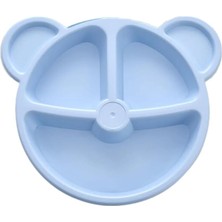 Mithra Life 3 Bölmeli Mavi Bebek Çocuk Yemek Mama Tabağı MIT1115