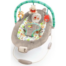 Bright Starts Winnie The Pooh Dots & Hunny Pots Sallanan Bebek Titreşimli Bebek Koltuğu, Müzik ve 3