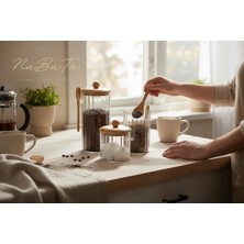 Feyza Design Cam Kavanoz Seti, Vakumlu Kapak, 3'lü, 650-1350 Ml, Şık ve Kullanışlı