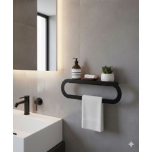 FORMVİA Banyo Mutfak Havluluk Sabunluk Şampuanlı