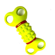 Tasma Market 12CM Yassı Kemik Köpek Diş Kaşıma Oyuncağı Yeşil