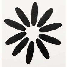 Raymond Joes 10 Adet Siyah Medium Saz Mızrabı - Orta Sertlikte Tezene Vural