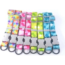 Baloncuklu Boyun Tasması Pembe M 2.0 cm