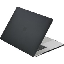 Blogy MacBook Pro 16.2 Inç ile Uyumlu Ultra Ince Hava Kanallı Crystal Fit Kılıf (Siyah)