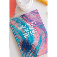 Le Color 17X24 Metalik Süresiz Planlayıcı Ajanda Deft Mavi