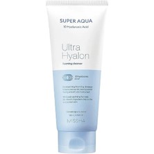 10 Farklı Hyalüronik Asit Içeren Cilt Temizleme Köpüğü Super Aqua Ultra Hyalon Cleansing Foam