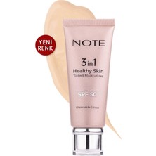 Note 3 In 1 Healthy Skin Light Tinted Moisturizer 50 Spf Renk Ton Eşitleyici Aydınlatıcı Krem, 00 Aç