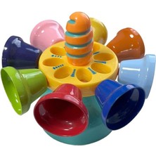 Hb-40 Çocuklar Için Eğitici Oyuncak El Zil Seti 8 Notalı El Zili Notalarla Ana Okulu