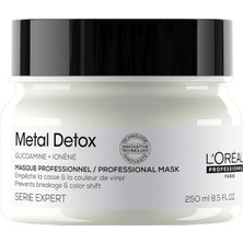 L'oréal Professionnel Paris Metal Detox Renkli ve Açıcı ile Işlem Görmüş Saçlar İçin 250 ml Saç Bakım Maskesi