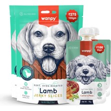 Yumuşak Kuzu Eti Dilimleri Köpek Ödülü, 100 Gram