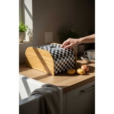 Feyza Design Ahşap Çift Bölmeli Patates ve Soğan Saklama Kutusu, Şık ve Fonksiyonel Tasarım