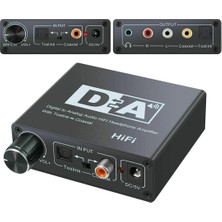Digital To Analog Dac Çevirici Dönüştürücü Ses Optik Adaptörü
