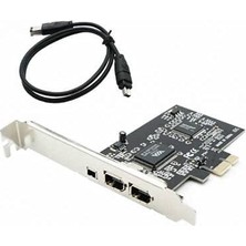Pcıe Fireware 6pin 4pin 3 Port Pcı Express Pcı-E Firewire