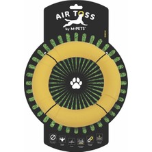 M-Pets Aır Toss Circle Dayanıklı Suda Yüzen Köpek Oyuncağı Yellow