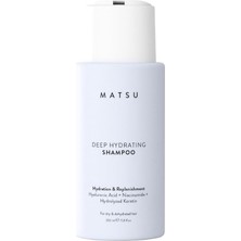 Matsu Professional Kuru Saçlar İçin Derin Nemlendirici Şampuan 350 ml Hyaluronik Asit ve Keratin İçerir