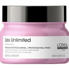 L'oréal Professionnel Paris Liss Unlimited Yüz Maskesi 250 ml Elektriklenme Karşıtı Yoğun Yumuşaklık