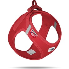 Vest Harness Curli Clasp Softshell Red 2xs