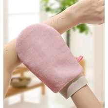 Banyo Lifi, Vücut Temizleme Kesesi, Yumuşak Peeling Eldiveni, Pembe