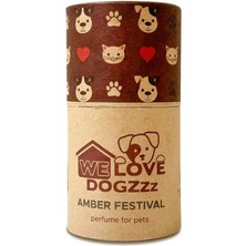 We Love Dogzzz Amber Festıval Kedi ve Köpekleri Için Su Bazlı Antialerjik 50 ml Parfüm