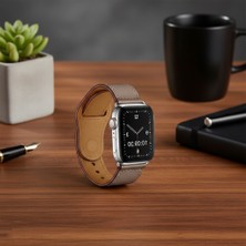 bbtech Appl Watch 41/40/38MM Gerçek Deri Kordon Series 11-10(42MM)/9/8/7/6/SE Uyumlu