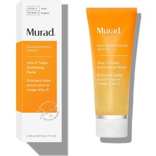 Murad Vita-C Triple Exfoliating Facial-Altın-C Vitamini Içeren Cilt Yenileyici Profesyonel Ev Peelin