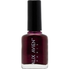 Alıx Avıen Sedefli Bordo Oje 33 - Yüksek Pigmentli Uzun Süreli Kalıcılık Hızlı Kuruma - Nail Lacquer