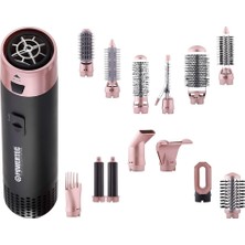 TR-6666 Ionic Series Airwrap Multi-Styler Saç Şekillendirici & Kurutma 13IN1 Profesyonel Set