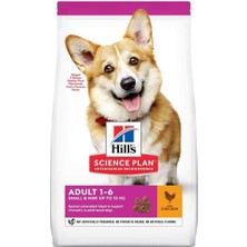 Hill's Scıence Plan Yetişkin Küçük ve Mini Irk Tavuklu Köpek Maması 6 kg
