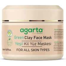 Agarta Doğal Yeşil Kil Maskesi 150 ml