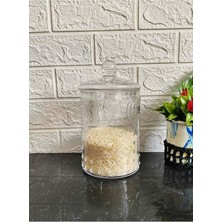 Feyza Design Şık Cam Kapaklı Kavanoz 12X20 Cm, Estetik Saklama Çözümü