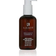 Licape Iki Aşamalı Cilt ve Makyaj Temizleme Yağı – Derinlemesine Temizlik, Çift Fazlı Makyaj Çıkarıc