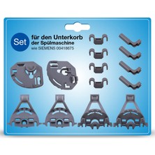 Vıoks 00418675 418675 Için Yedek Depo Seti Sepet Alt Sepet Sabitleme Yedek Parçalar Diken/bulaşık Se