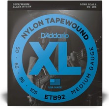 D'addario ETB92 Saitensatz Tapewound Bass Medium 50-105 Long Scale