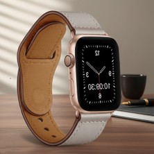 bbtech Appl Watch 41/40/38MM Gerçek Deri Kordon Series 11-10(42MM)/9/8/7/6/SE Uyumlu