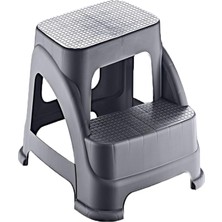 Hobby Life Merdivo 2 Basamaklı Büyük Boy Merdiven – Kaymaz Taban, Hafif ve Dayanıklı (Mavi)