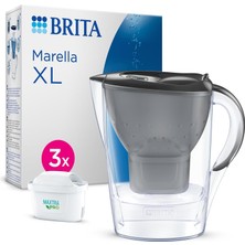 Marella Xl 3x Maxtra Pro All-In-1 Filtreli Sürahi Paketi Pro - Grafit (3.5 Lt)