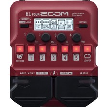 Zoom B1 Four Bass Multi-Efekt Prosesörü