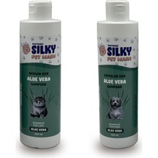 Silky Köpek ve Kediler Için Aloe Vera Özlü Doğal Şampuan, 250 ml